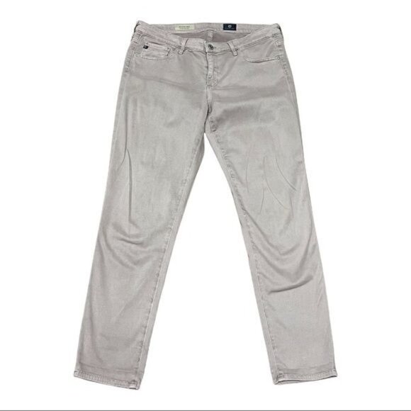 AG Adriano Goldschmied The Stevie Ankle Slim Straight Ankle Pants Size 30 - Picture 2 of 11